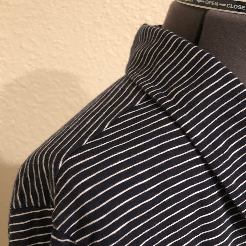 Women’s Striped Black and White Top - Picture 2 of 14